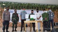 Muspika Kencong bersama Kepala BPJS ketenagakerjaan kerjaan dan ketua LP Ma'arif cabang Kencong (Foto:Istemewa