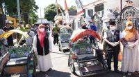 Pemkab Situbondo Salurkan Bantuan Tunai ke Ratusan Tukang Becak di dua Kecamatan